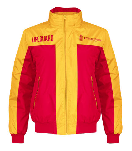 Red lifeguard jacket hot sale